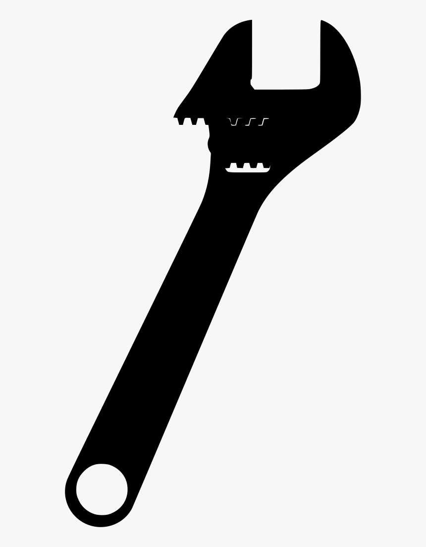 Transparent Llave Inglesa Png - Pipe Wrench Clip Art Silhouette, Png Download, Free Download