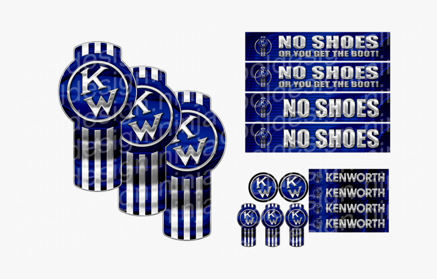 Old School Kenworth Emblem , Png Download - Blue Kenworth Hood Emblem, Transparent Png, Free Download