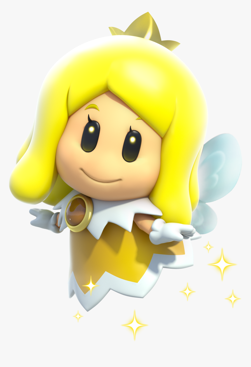 Sprixie Princess Yellow Fairy - Super Mario 3d World Sprixies, HD Png Download, Free Download