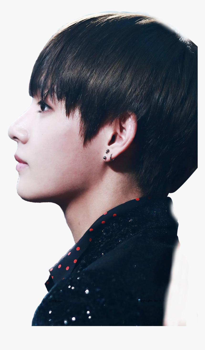 V Bts Side Profile , Png Download, Transparent Png, Free Download