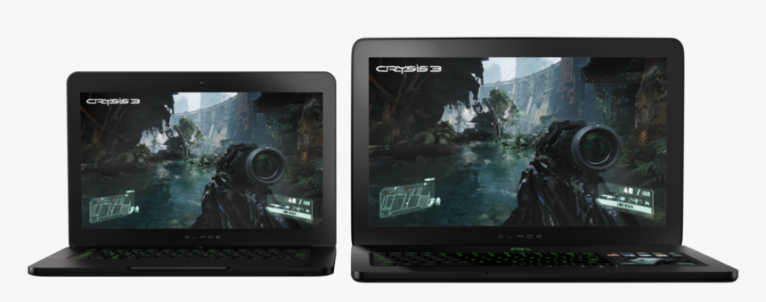 Razer Introduces Blade And Blade Pro, Ultra-thin Gaming - 14 Inch Vs 17 Inch Laptop, HD Png Download, Free Download