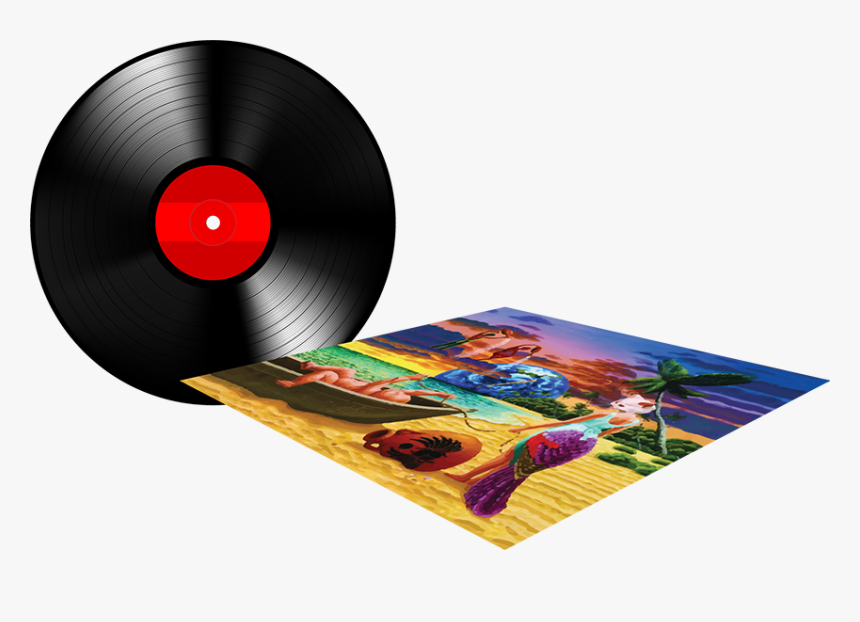 Vinyl And Cover3 - Journey Trial By Fire Vinyl, HD Png Download, Free Download