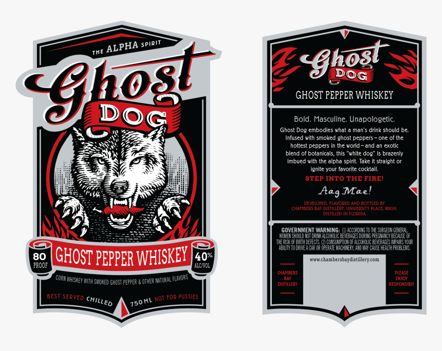 Ghost Dog Ghost Pepper Whisky, HD Png Download, Free Download