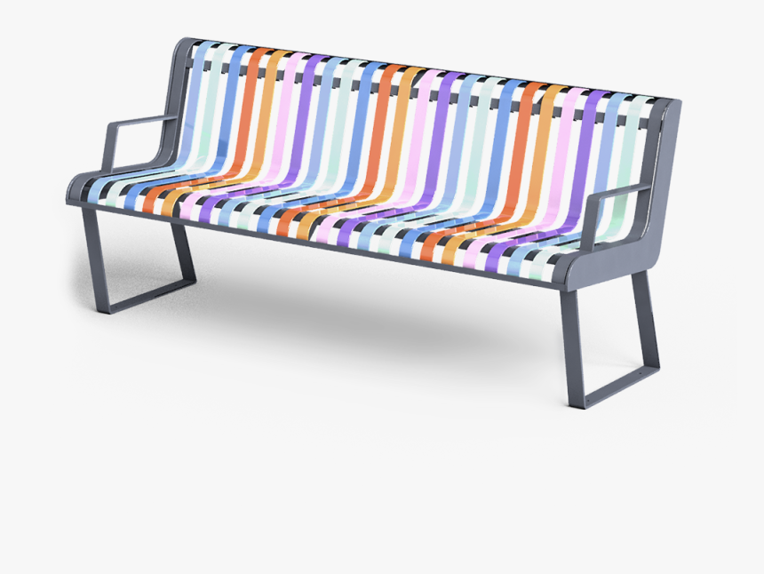Pastel Bench3d View"
 Class="mw 100 Mh 100 Pol Align - Bench, HD Png Download, Free Download