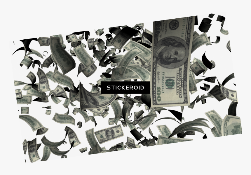 Transparent Background Money Png , Png Download - Flying Dollars Transparent Background Png, Png Download, Free Download
