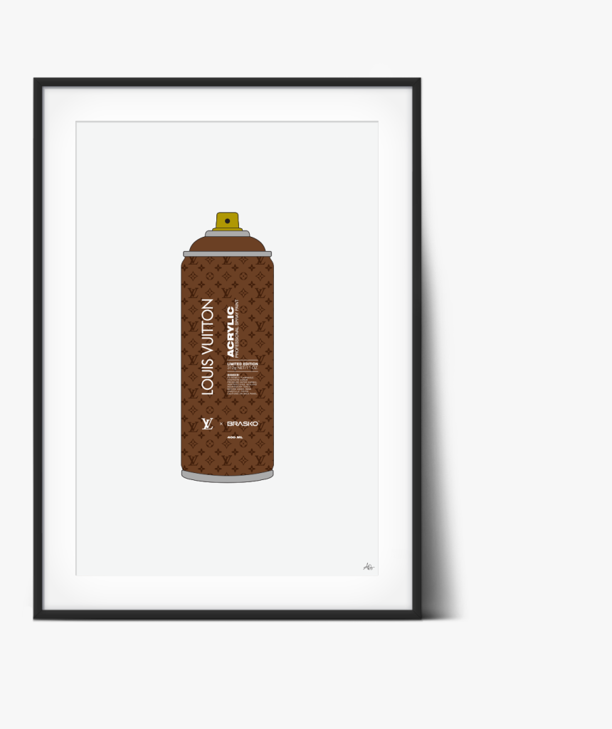 Antoniobrasko Braskodesignstudio Louisvuitton Spraypaintcan - Bottle, HD Png Download, Free Download