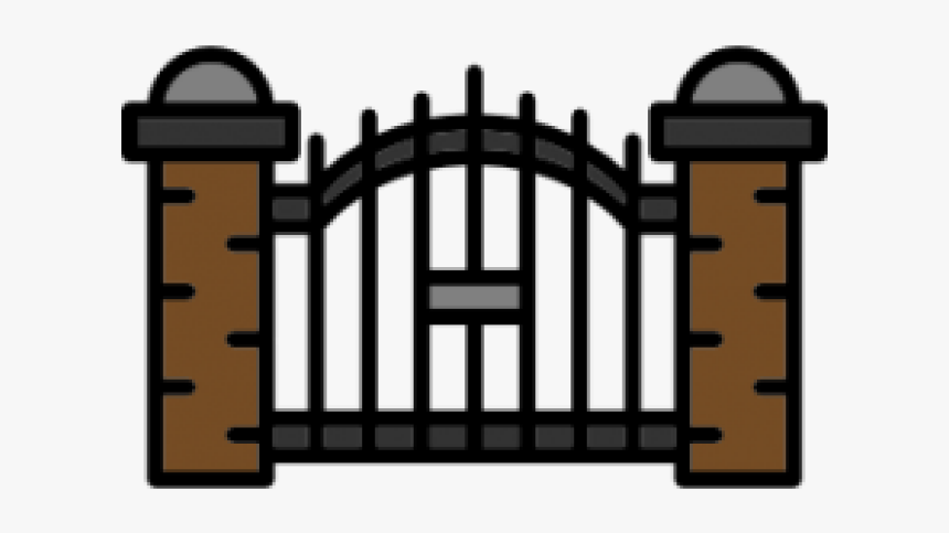 Clip Art Of Gate, HD Png Download, Free Download