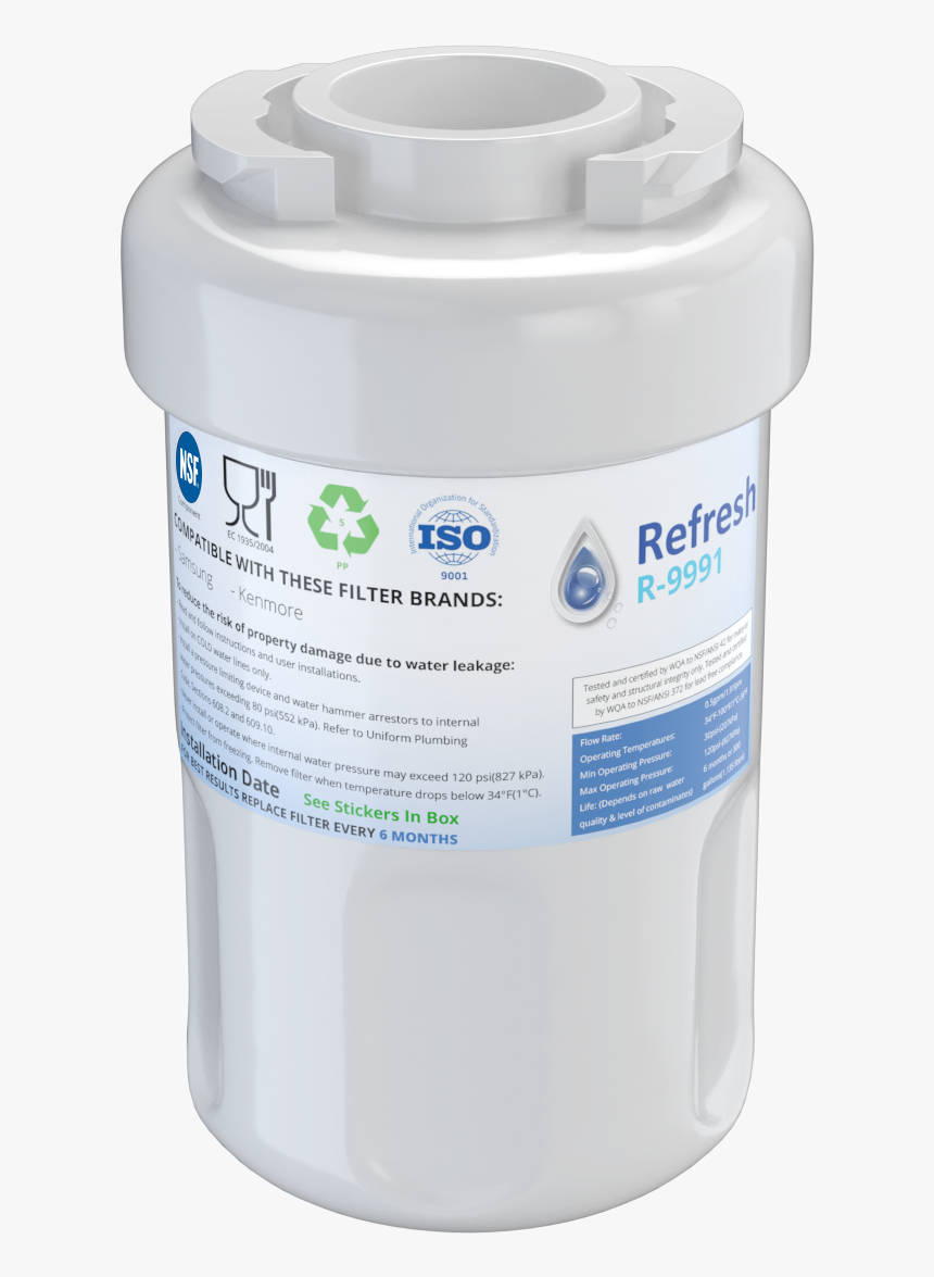 Refresh R-9991 Replacement Water Filter - Plastic, HD Png Download, Free Download