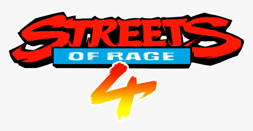 Streets Of Rage 4 Logo, HD Png Download, Free Download