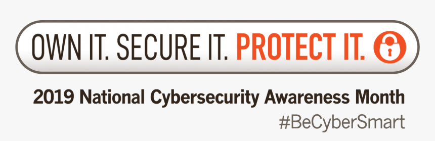 2019 National Cyber Security Awareness Month, HD Png Download, Free Download