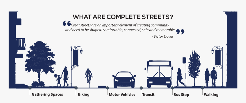 Complete Streets, HD Png Download, Free Download