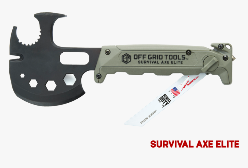 Sae 7 2 - Off Grid Tools Survival Axe Abs, HD Png Download, Free Download