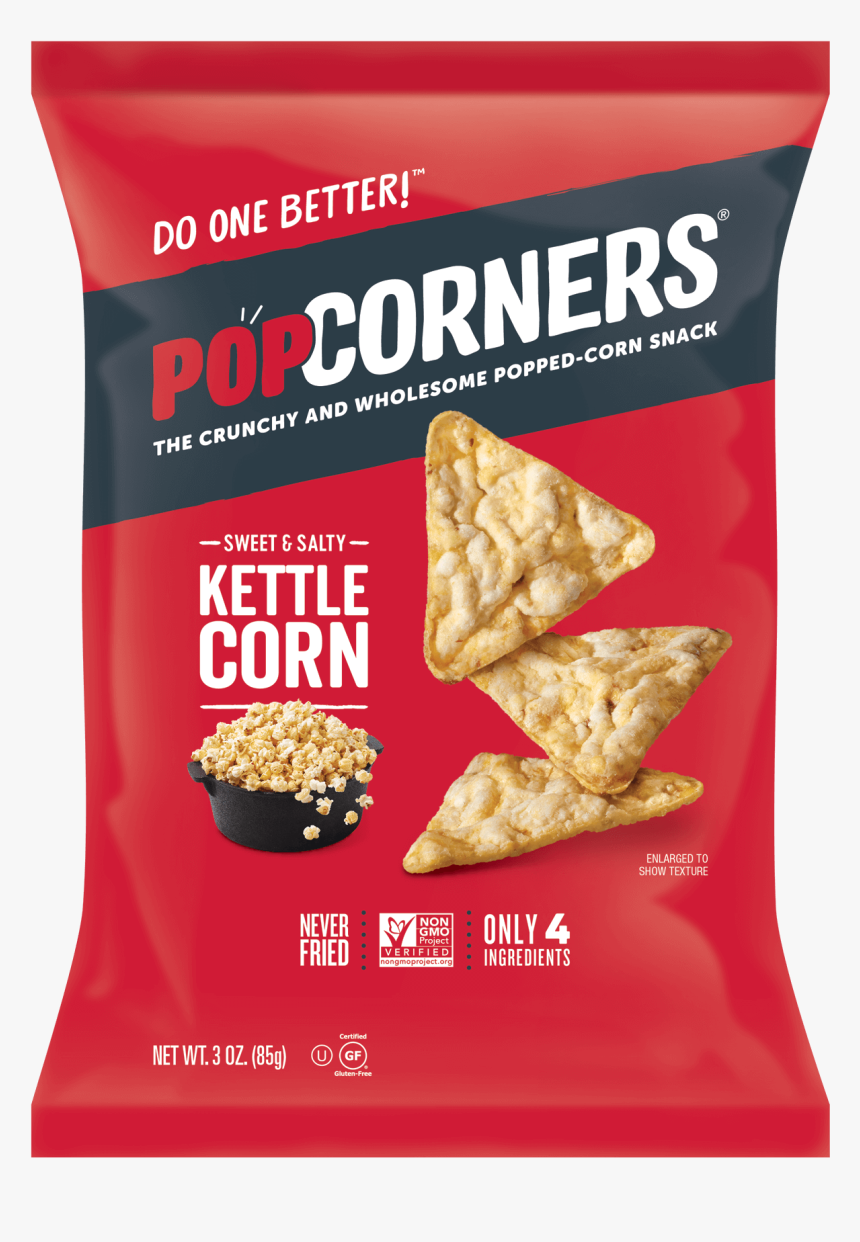 Kettle Corn - Popcorners Chips, HD Png Download, Free Download