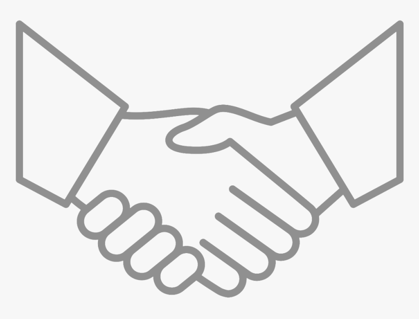 Co-investments - Handshake Clipart Black And White, HD Png Download, Free Download