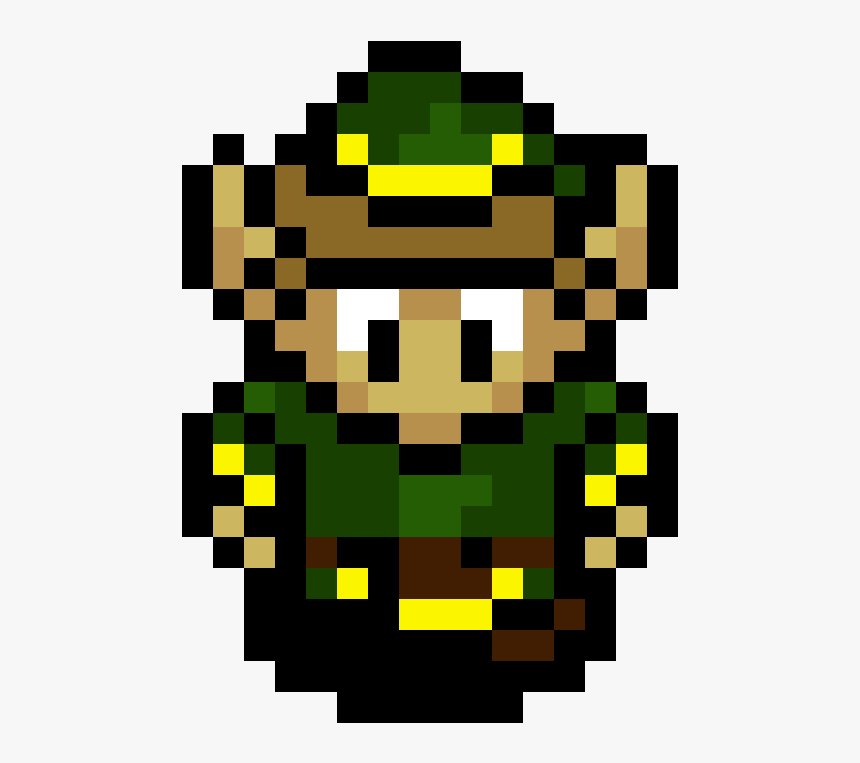 Legend Of Zelda Blue Link Sprite, HD Png Download, Free Download