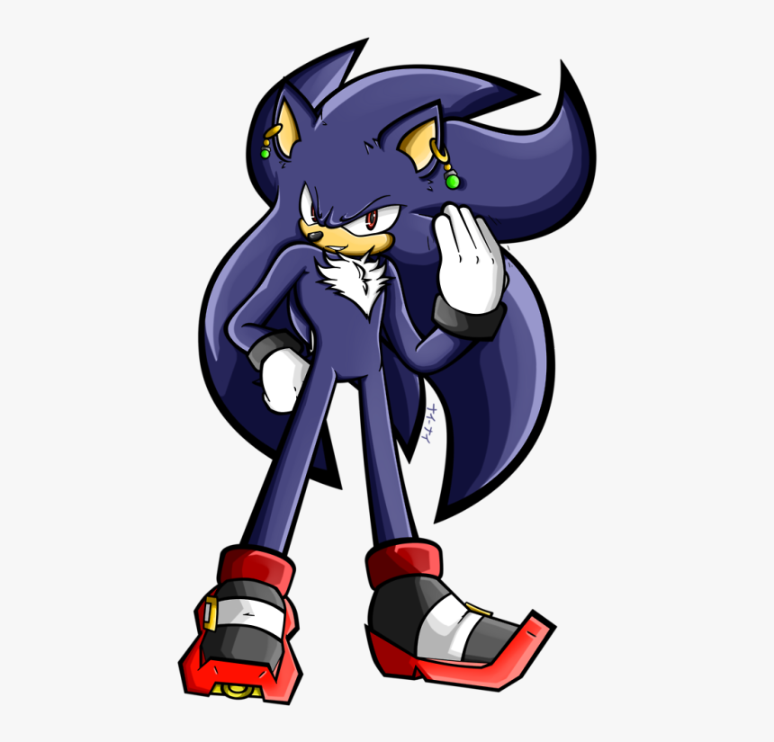 Shad-kuun - Sonic And Shadow Potara Fusion, HD Png Download, Free Download