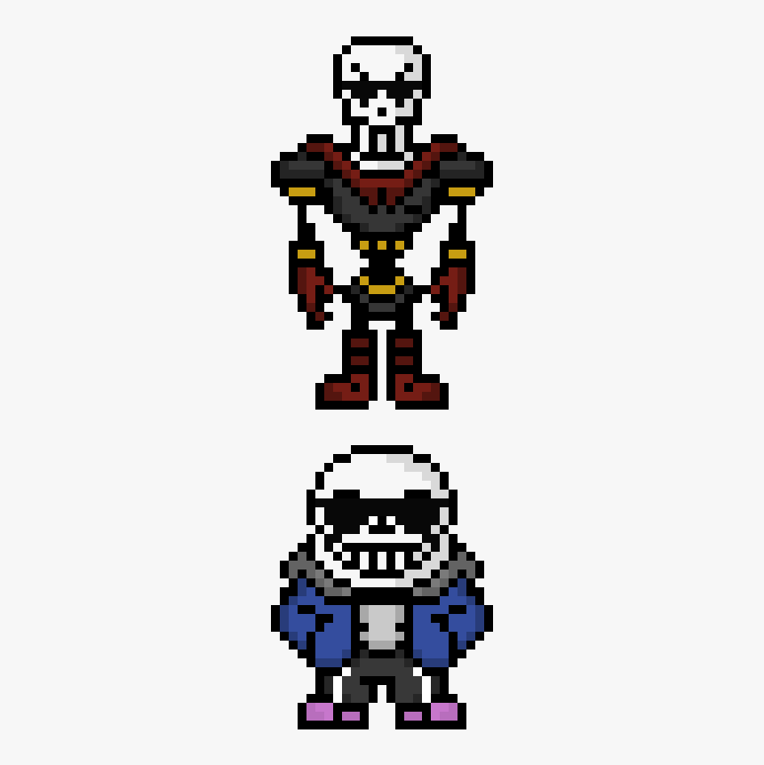 Disbelief Papyrus And Sans, HD Png Download, Free Download