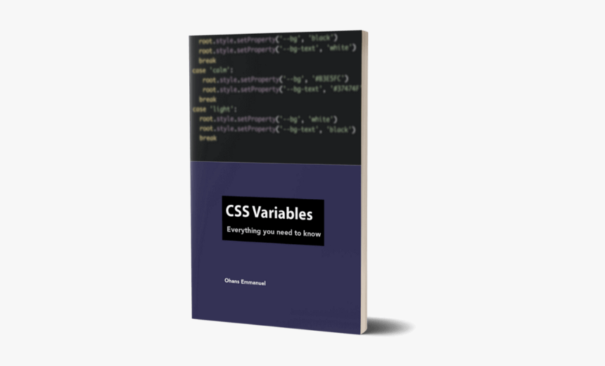 Everything You Need To Know About Css Variables"
 Onerror="this - Book Cover, HD Png Download, Free Download