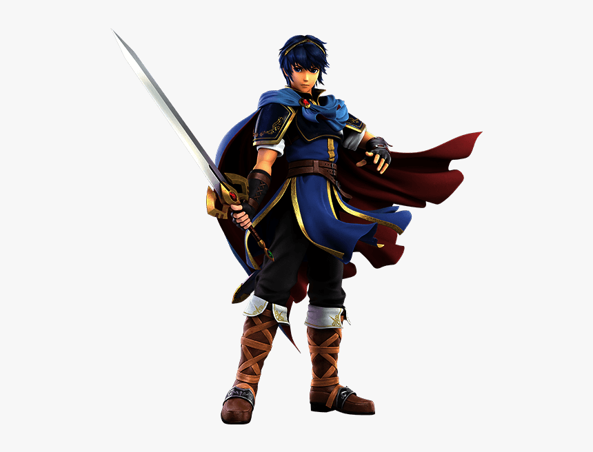 Smash Ultimate Marth 21, HD Png Download, Free Download