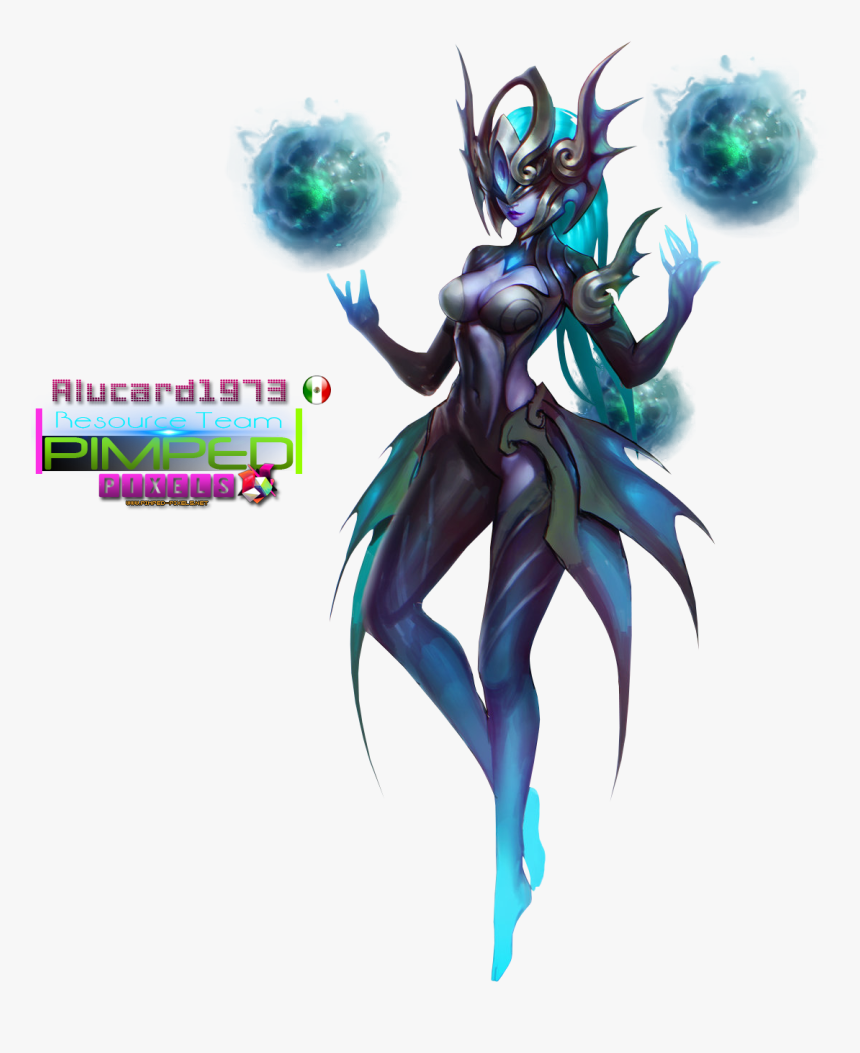 Png Atlantean Syndra Official Art - League Of Legends Death Sworn Katarina Outfit, Transparent Png, Free Download