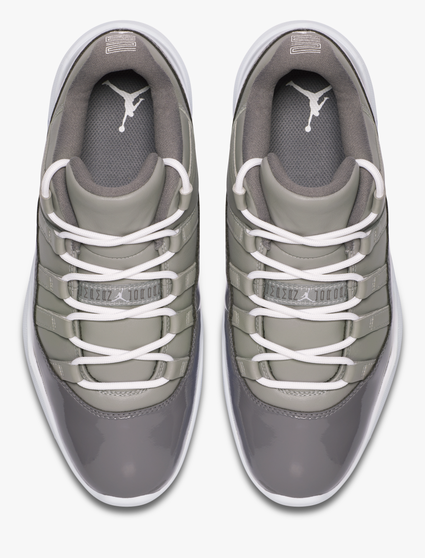 Air Jordan Grey - Nike Jordan 11 Golf Cool Grey, HD Png Download, Free Download