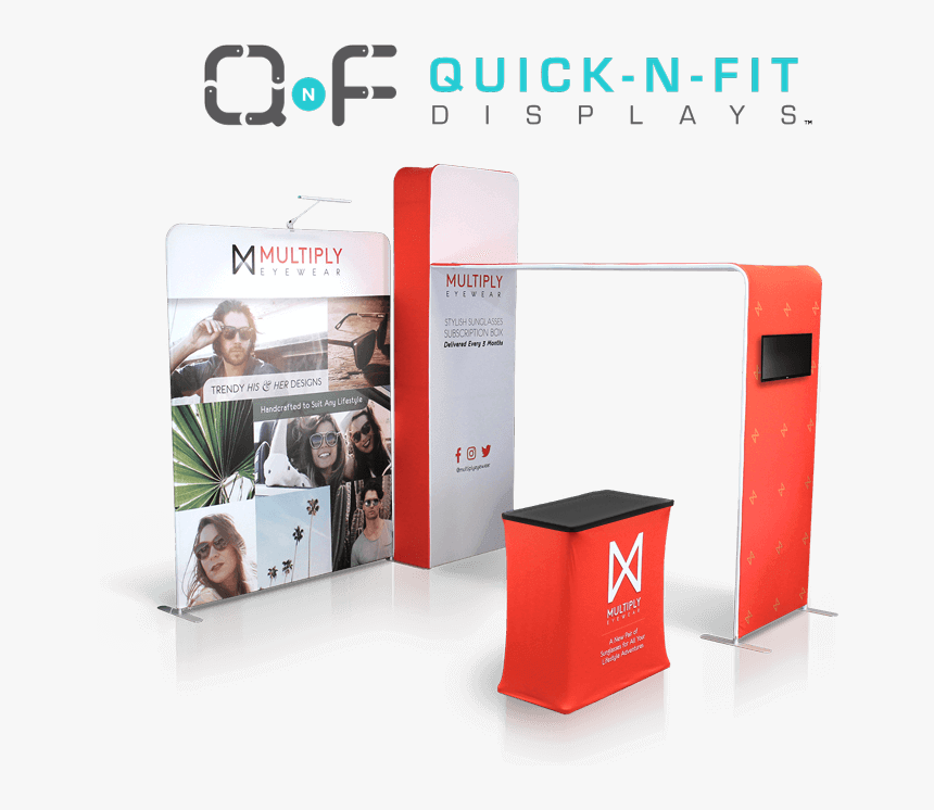 Quick N Fit Tradeshow Booth - Trade Show Booth, HD Png Download, Free Download