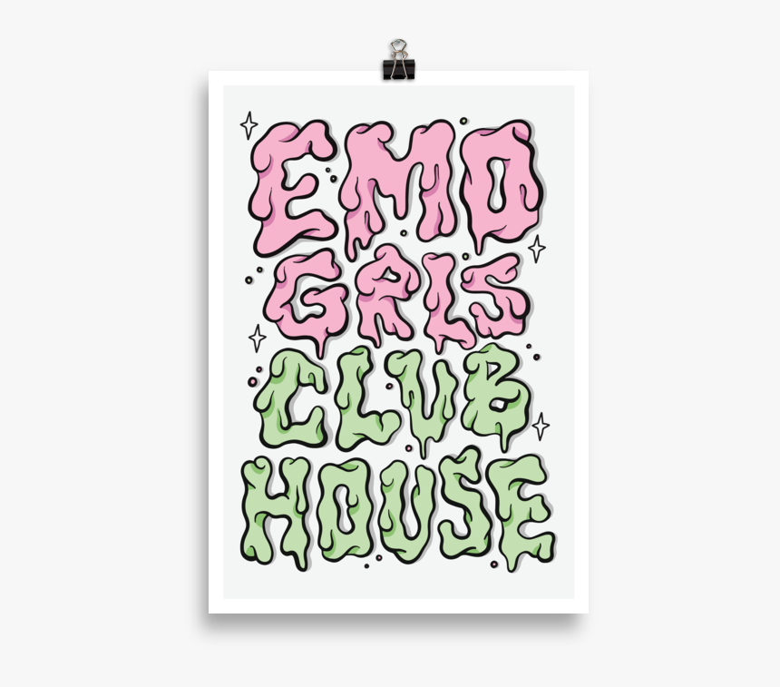 Lindsey Rem Emo Girls Club House Poster, HD Png Download, Free Download