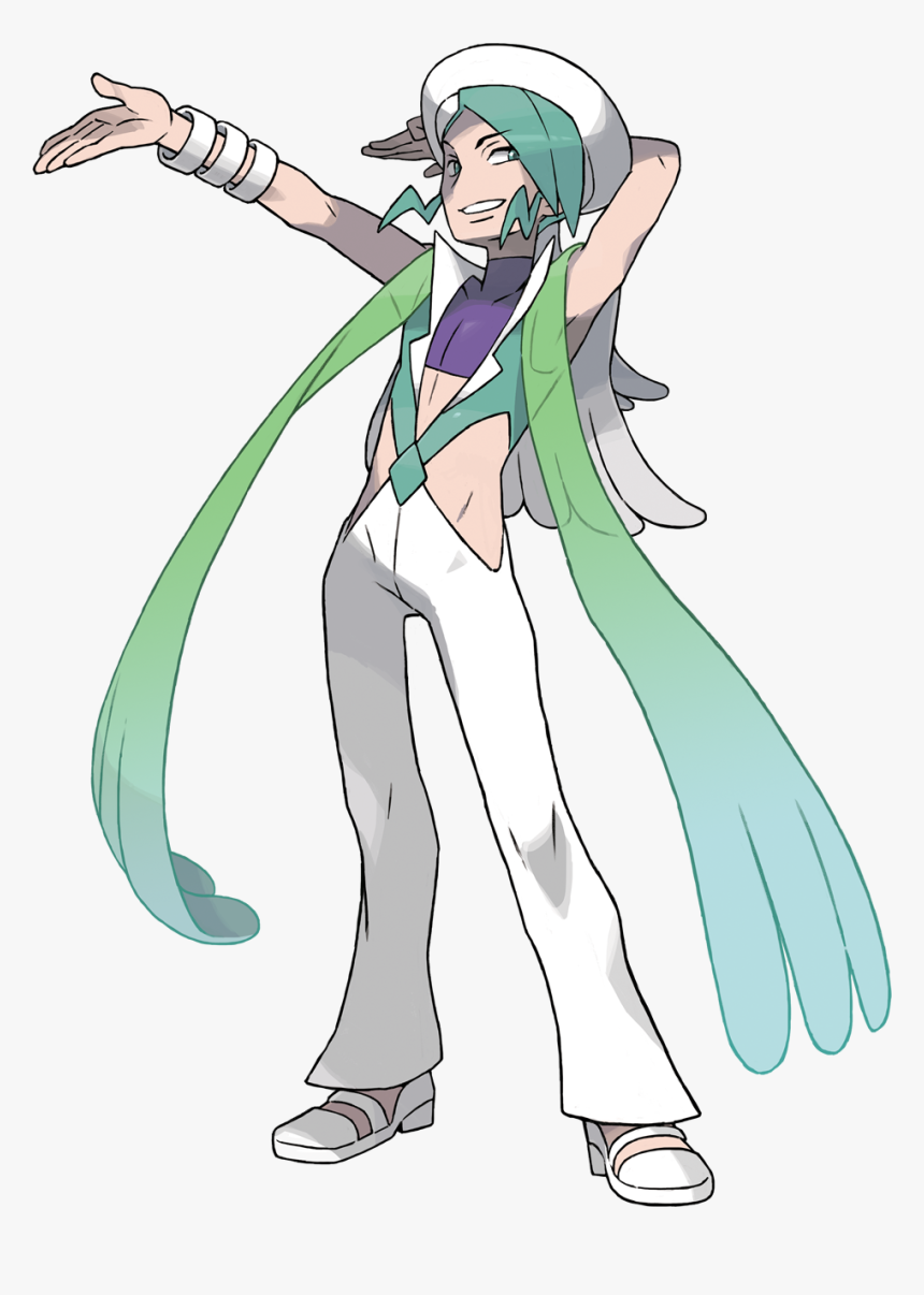 Image - Pokemon All Water Gym Leaders, HD Png Download, Free Download