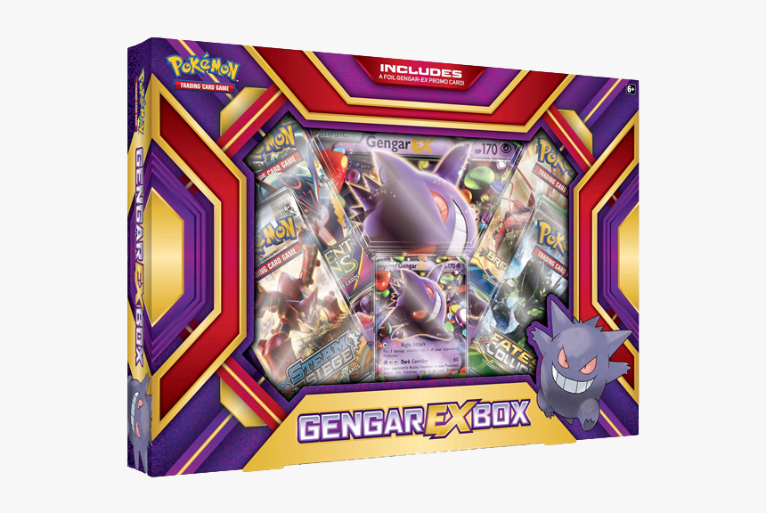 Pokemon Tcg Gengar Ex Box, HD Png Download, Free Download