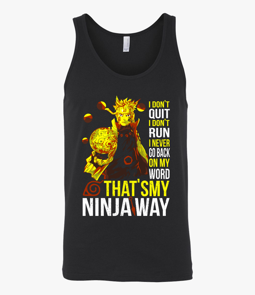 Naruto Uzumaki Ninjaway Unisex Tank Top T Shirt - Stand For Our Flag Shirt, HD Png Download, Free Download