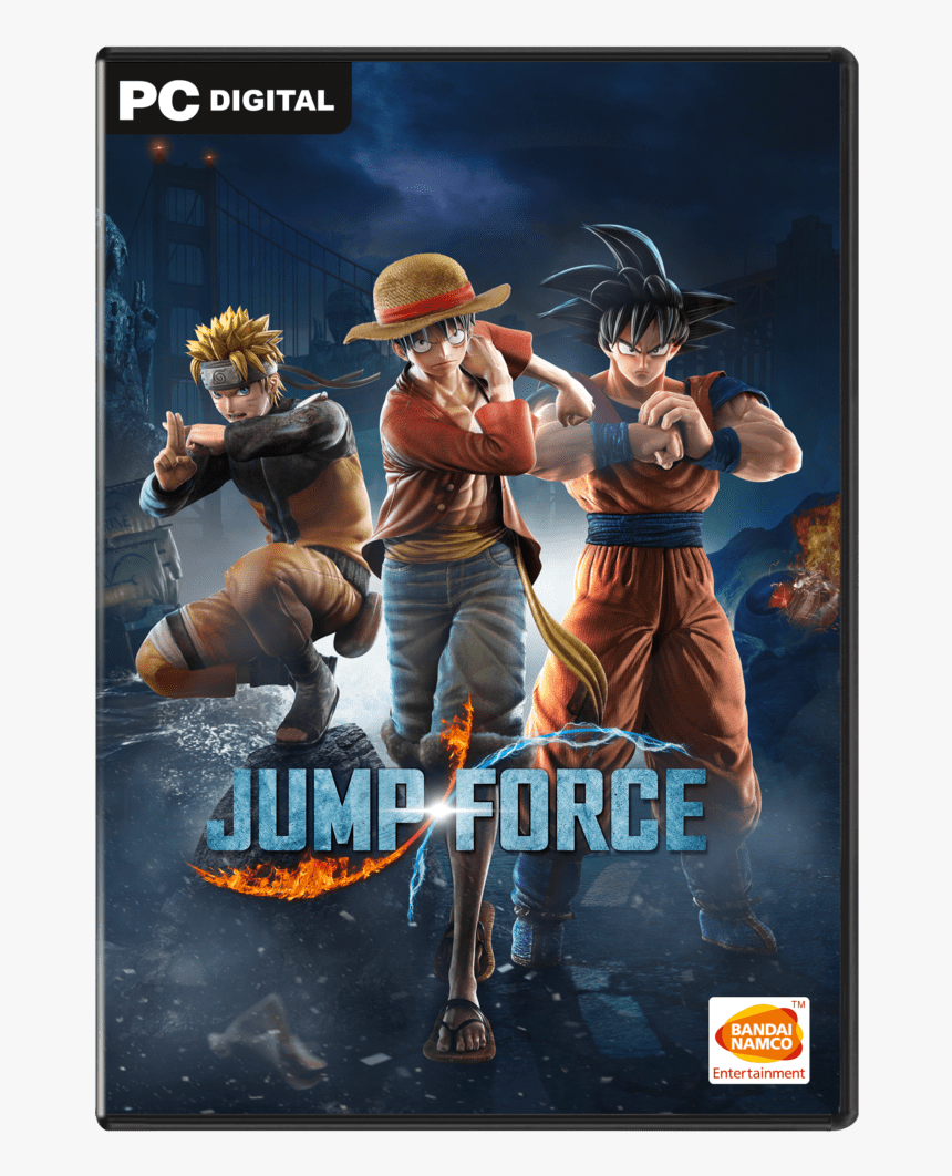 Jf Pc Digital 2d No Rating - Jump Force Box Art, HD Png Download, Free Download