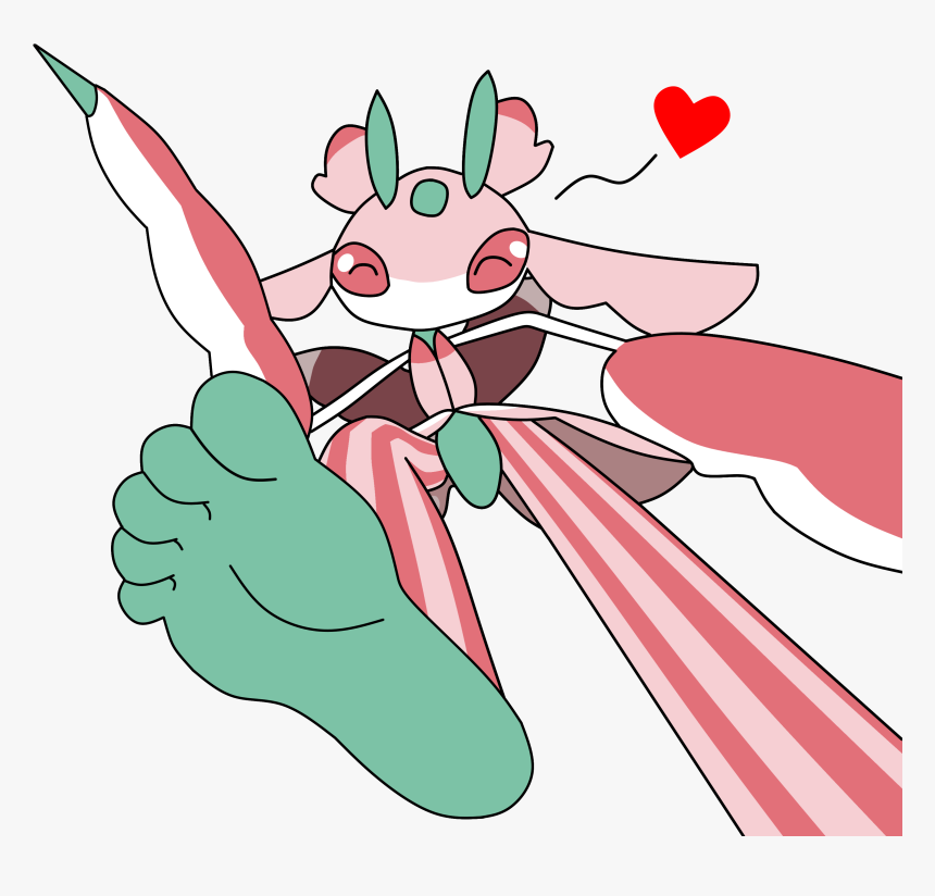 Lurantis Is Happy - Lurantis Feet, HD Png Download, Free Download
