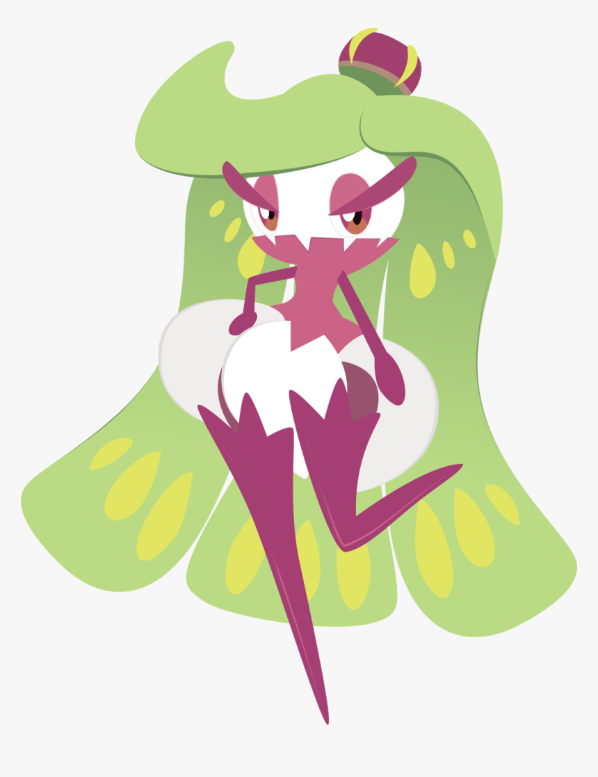 Pink White And Green Pokemon, HD Png Download, Free Download