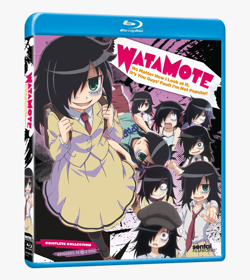 Watamote Blu Ray Cover, HD Png Download, Free Download