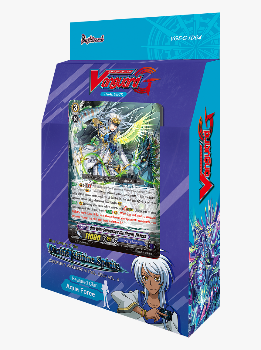 Vanguard Deck Aqua Force, HD Png Download, Free Download