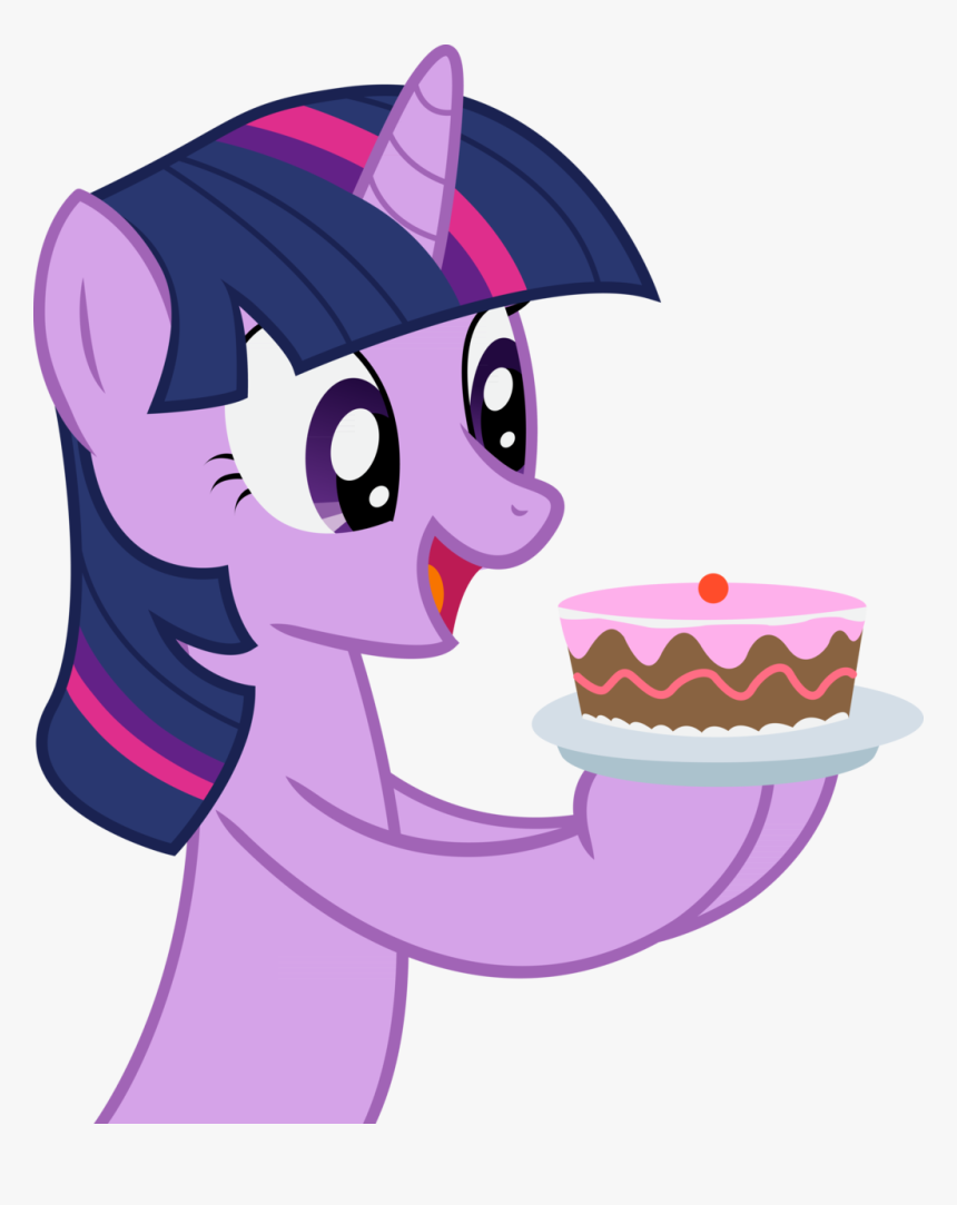 Transparent Twilight Sparkle Clipart - My Little Pony Cake Cartoon, HD Png Download, Free Download