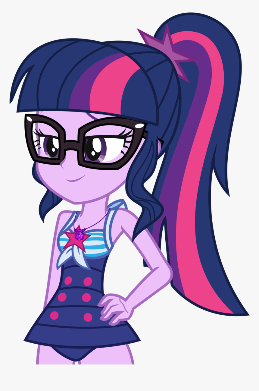 Swimsuit Sparkle By Sketchmcreations - Equestria Girls Twilight Sparkle Swimsuit, HD Png Download, Free Download