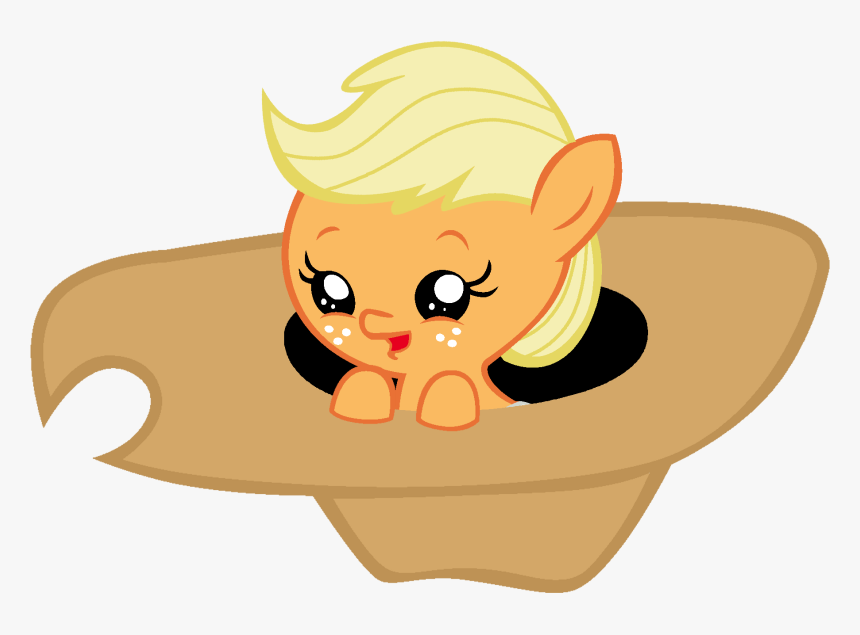 Rainbow Dash Twilight Sparkle Pony Fluttershy Mammal - My Little Pony Applejack Als Baby, HD Png Download, Free Download