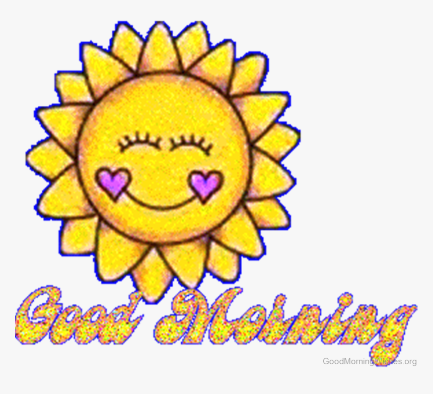 Sun Clipart Clipart Animated - Animation Good Morning Wishes, HD Png Download, Free Download