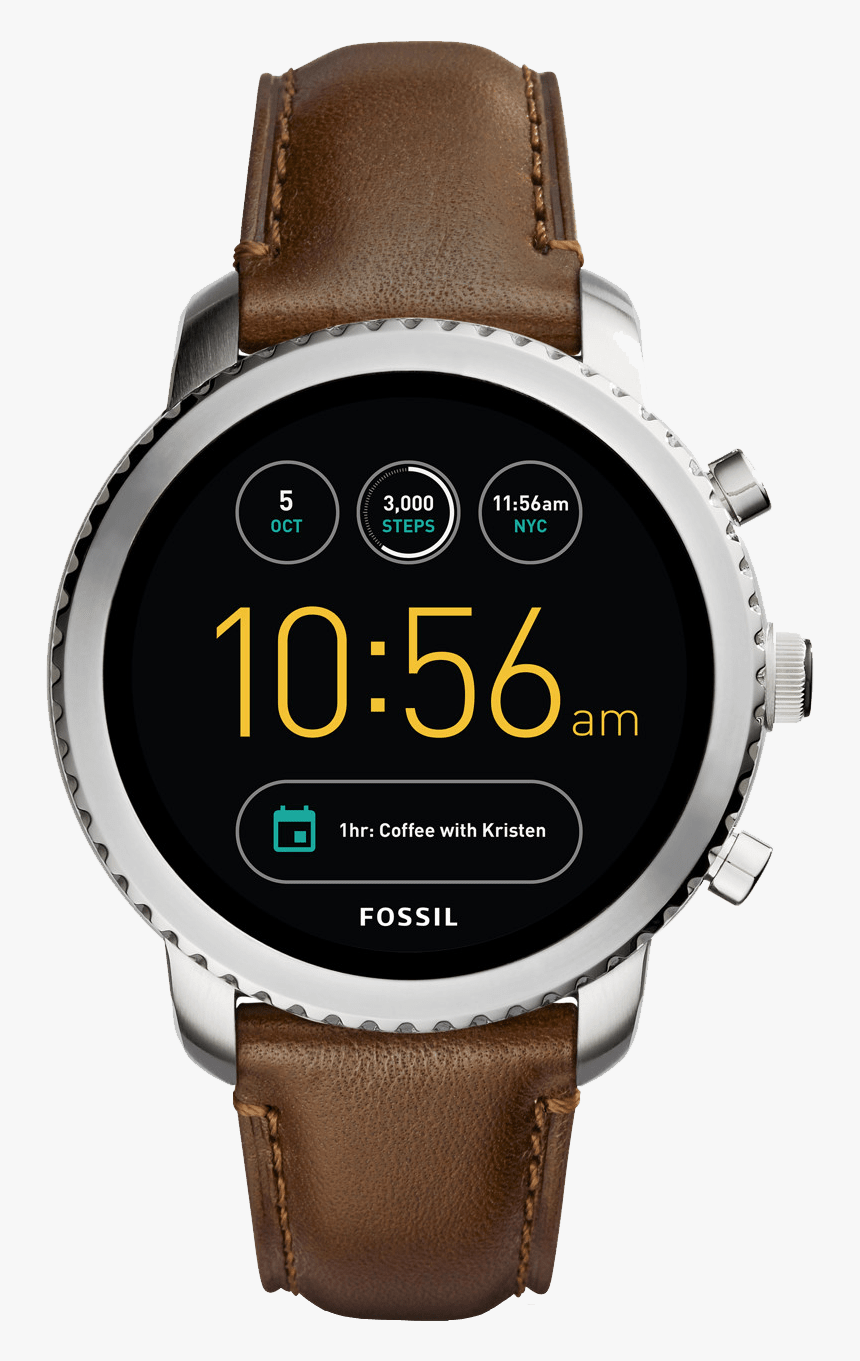 Fossil Smartwatch Rose Gold, HD Png Download, Free Download