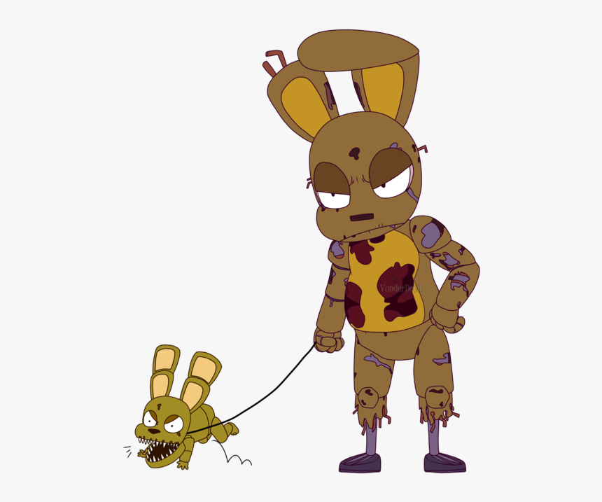 Draw Springtrap, HD Png Download, Free Download