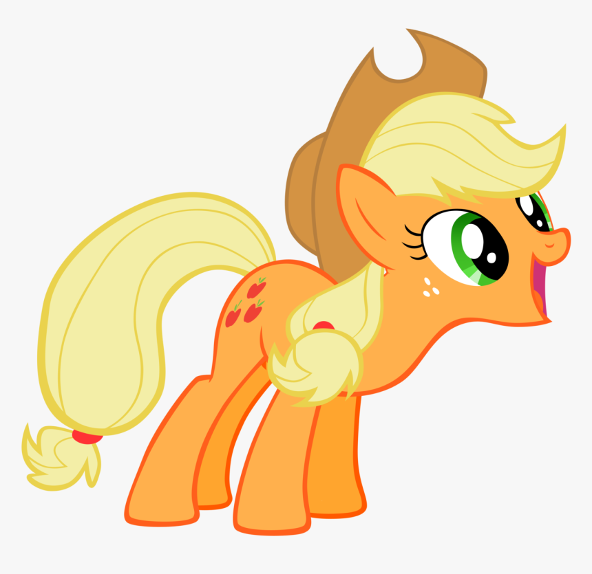 Rarity Rainbow Dash Pinkie Pie Applejack Twilight Sparkle - Applejack Colors, HD Png Download, Free Download