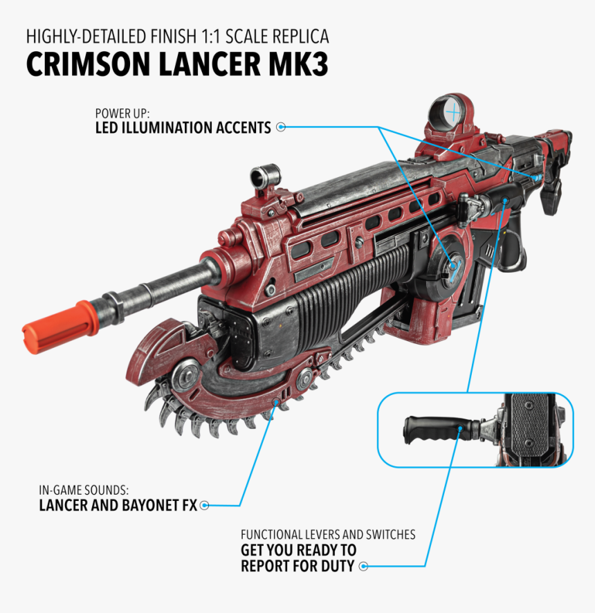 Lancer Replica Gears 5, HD Png Download, Free Download