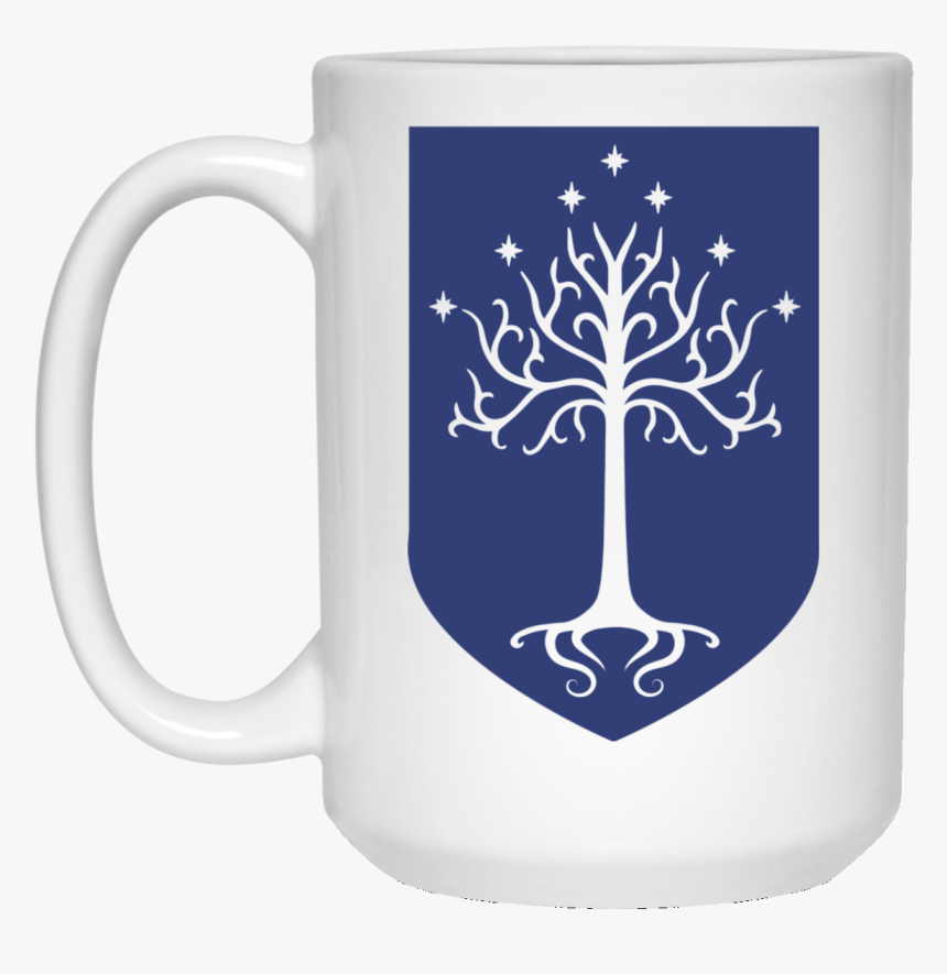 Lotr Inspired Design Coffee Mug - Arbol Blanco De Gondor, HD Png Download, Free Download