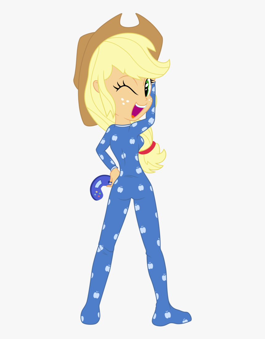 Clipart Hat Pajama - My Little Pony Applejack Pajama, HD Png Download, Free Download