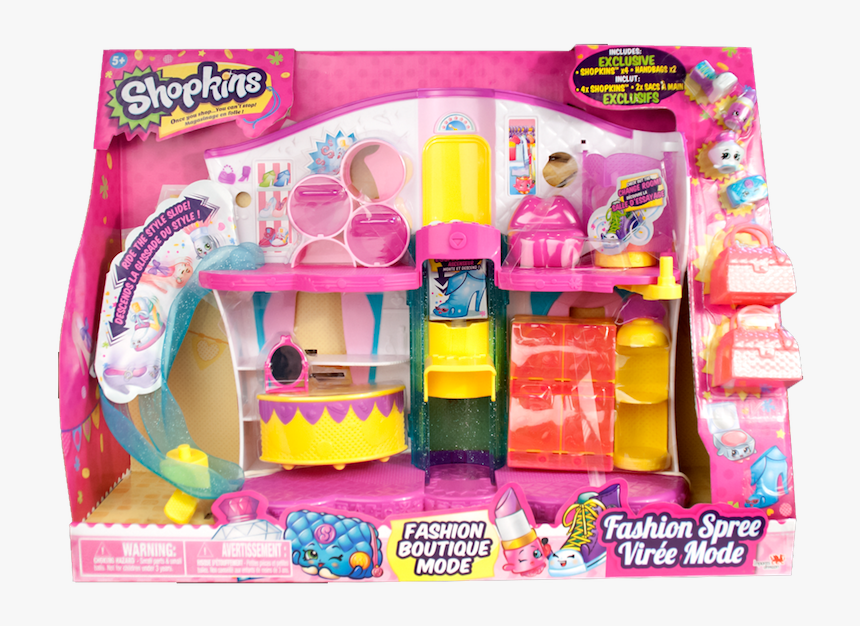 Fashionboutique - Pack Shopkins Walmart Fashion Spree Cool Shopkins, HD Png Download, Free Download