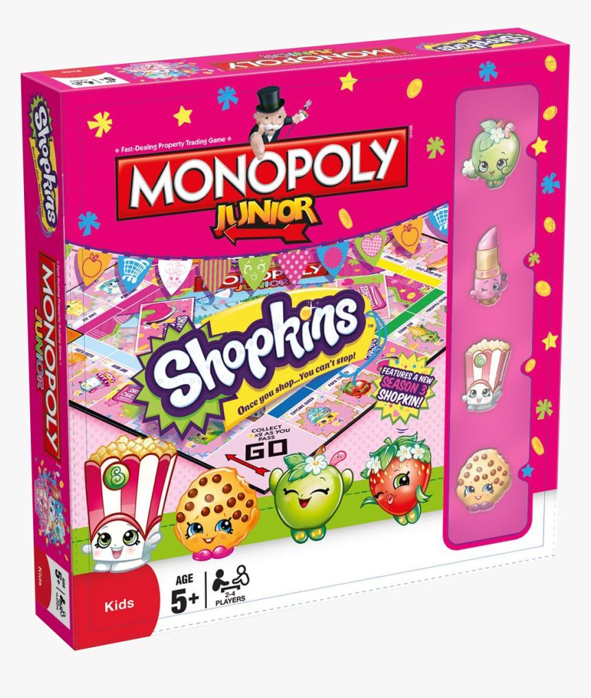 Monopoly Junior Shopkins, HD Png Download, Free Download