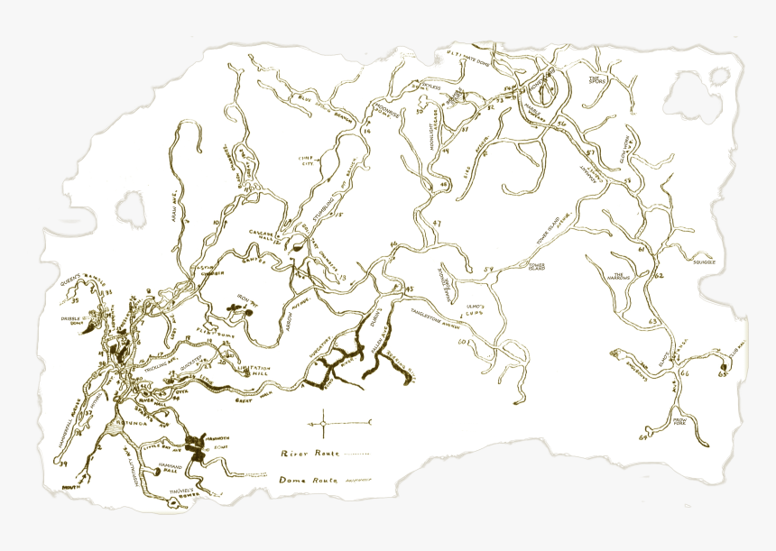 Notion Club Revival Challenge Prompt - Mammoth Cave System Map, HD Png Download, Free Download