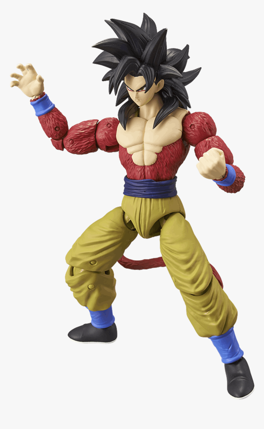 Dragon Ball Goku Figura Deluxe"
 Title="dragon Ball - Goku Super Sayajin 4 Dragon Stars, HD Png Download, Free Download