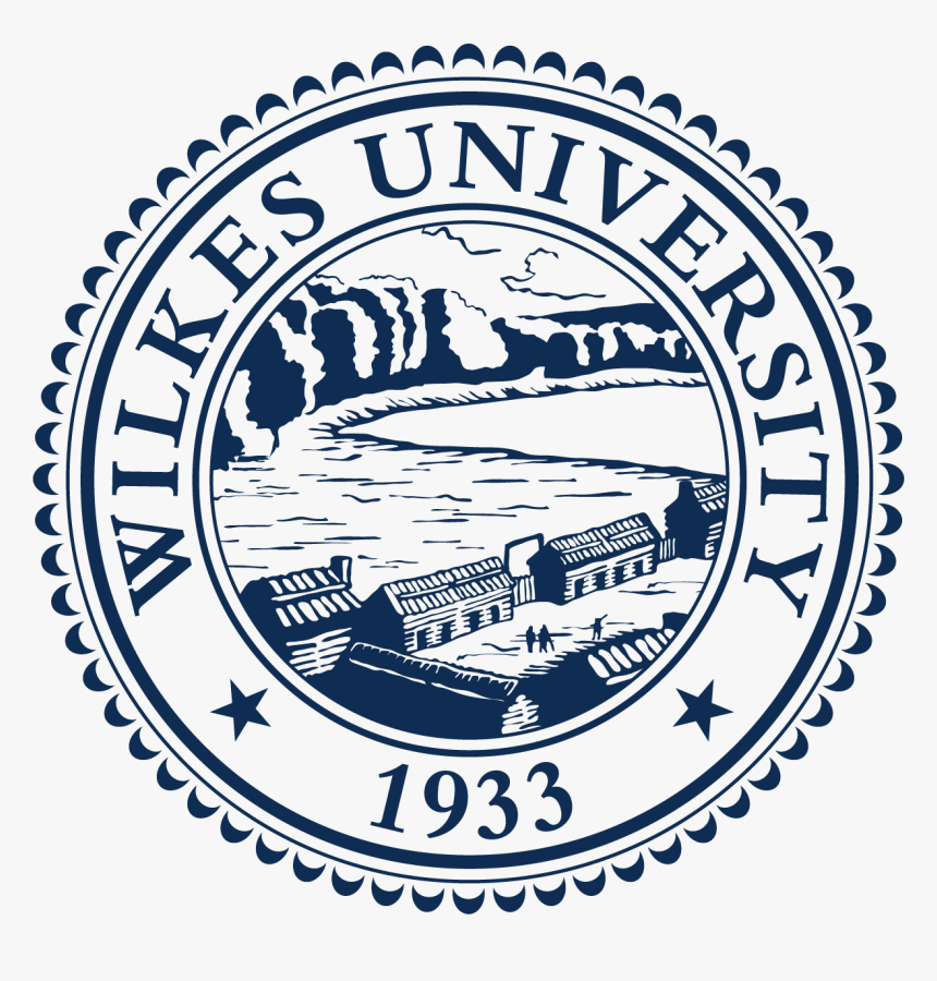 Wilkes University Seal Blue - Wilkes College Png, Transparent Png, Free Download